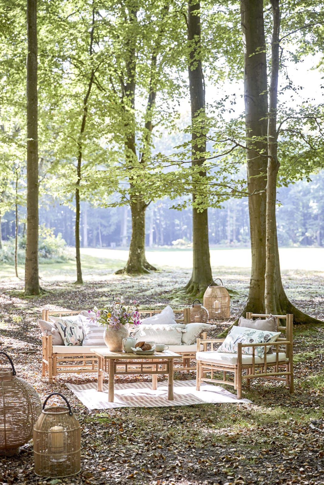 Lene Bjerre Mandisa Loungestol, Bambu - Azalea Home