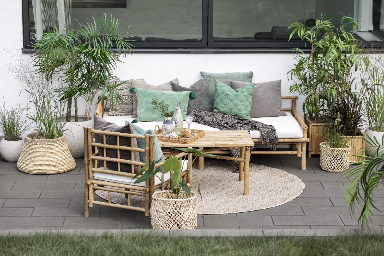Lene Bjerre Mandisa Loungestol, Bambu - Azalea Home