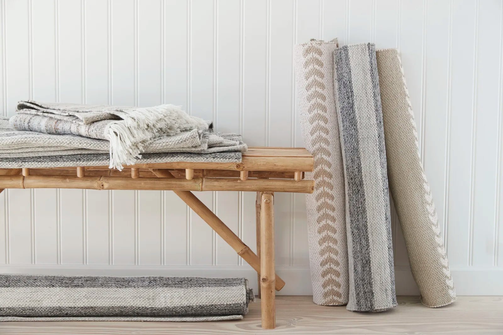 Lene Bjerre Mandisa Sittbänk 120cm, Bambu - Azalea Home