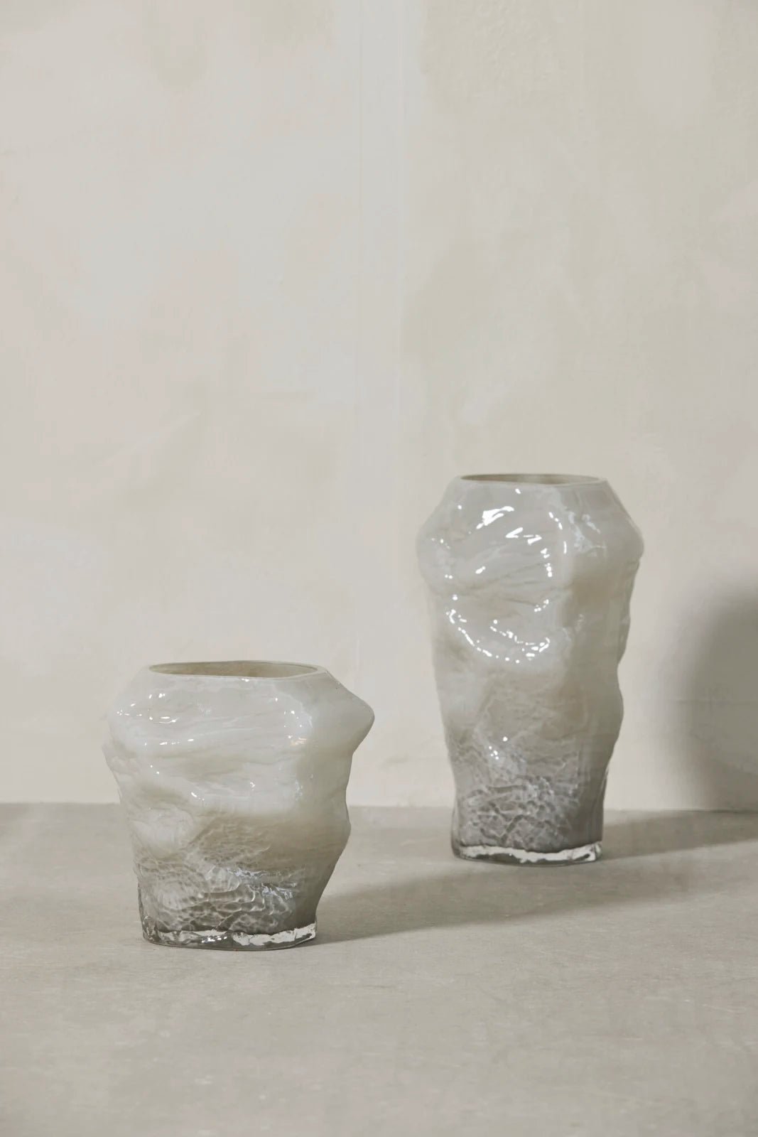 Lene Bjerre Marinella vas H19,5 Silvergrå - Azalea Home