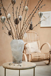 Lene Bjerre Marinella vas H30,5 Silvergrå - Azalea Home