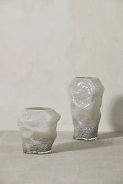 Lene Bjerre Marinella vas H30,5 Silvergrå - Azalea Home