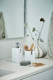 Lene Bjerre Marion dispenser H17,5 Vit / Silver - Azalea Home