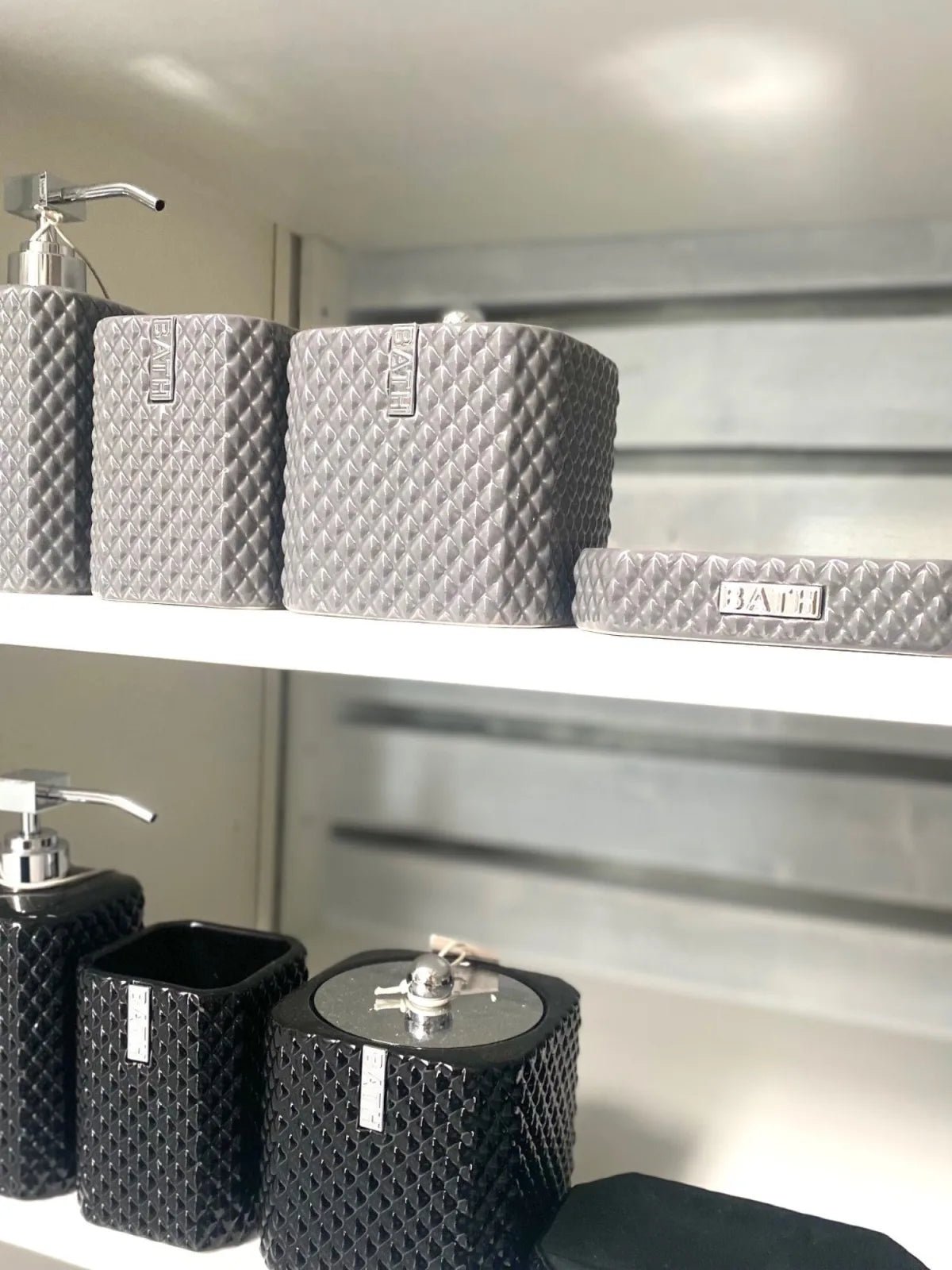 Lene Bjerre Marion Tvålfat, Grå / Silver - Azalea Home