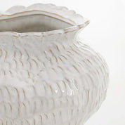 Lene Bjerre Marlia vas H24,5, Vit - Azalea Home