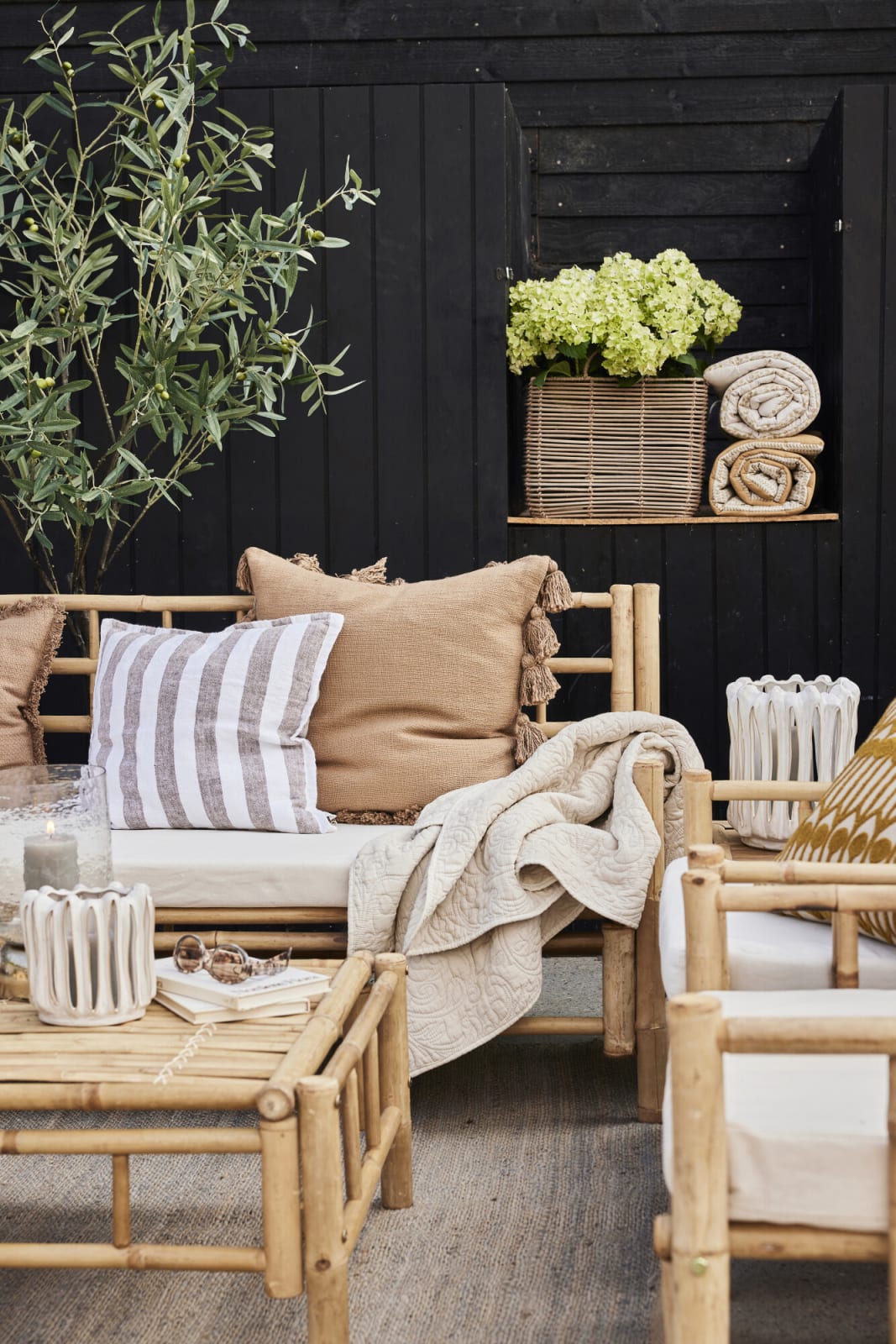 Lene Bjerre Marlille Ljuslykta H16, Vit - Azalea Home