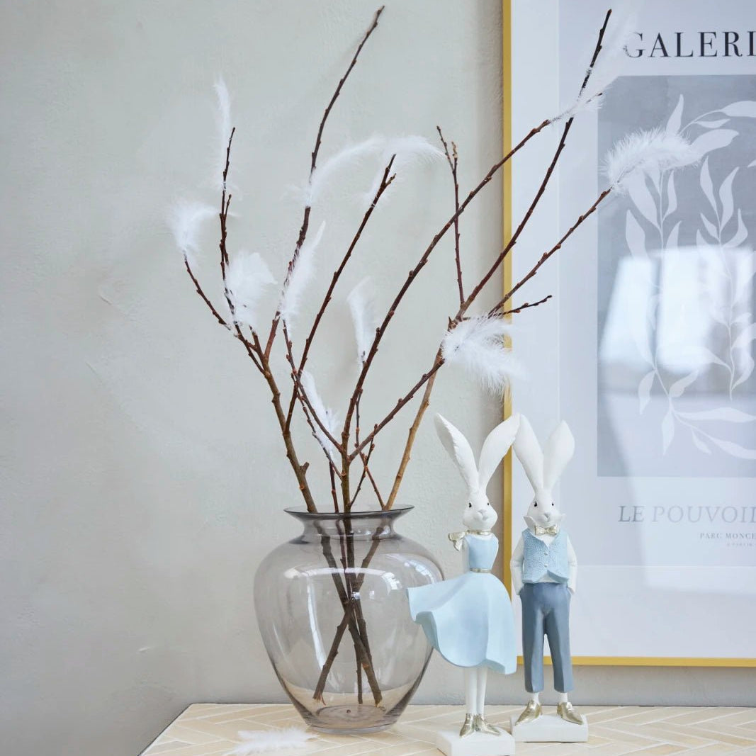 Lene Bjerre Milia vas H20.5, Ljusgrå - Azalea Home