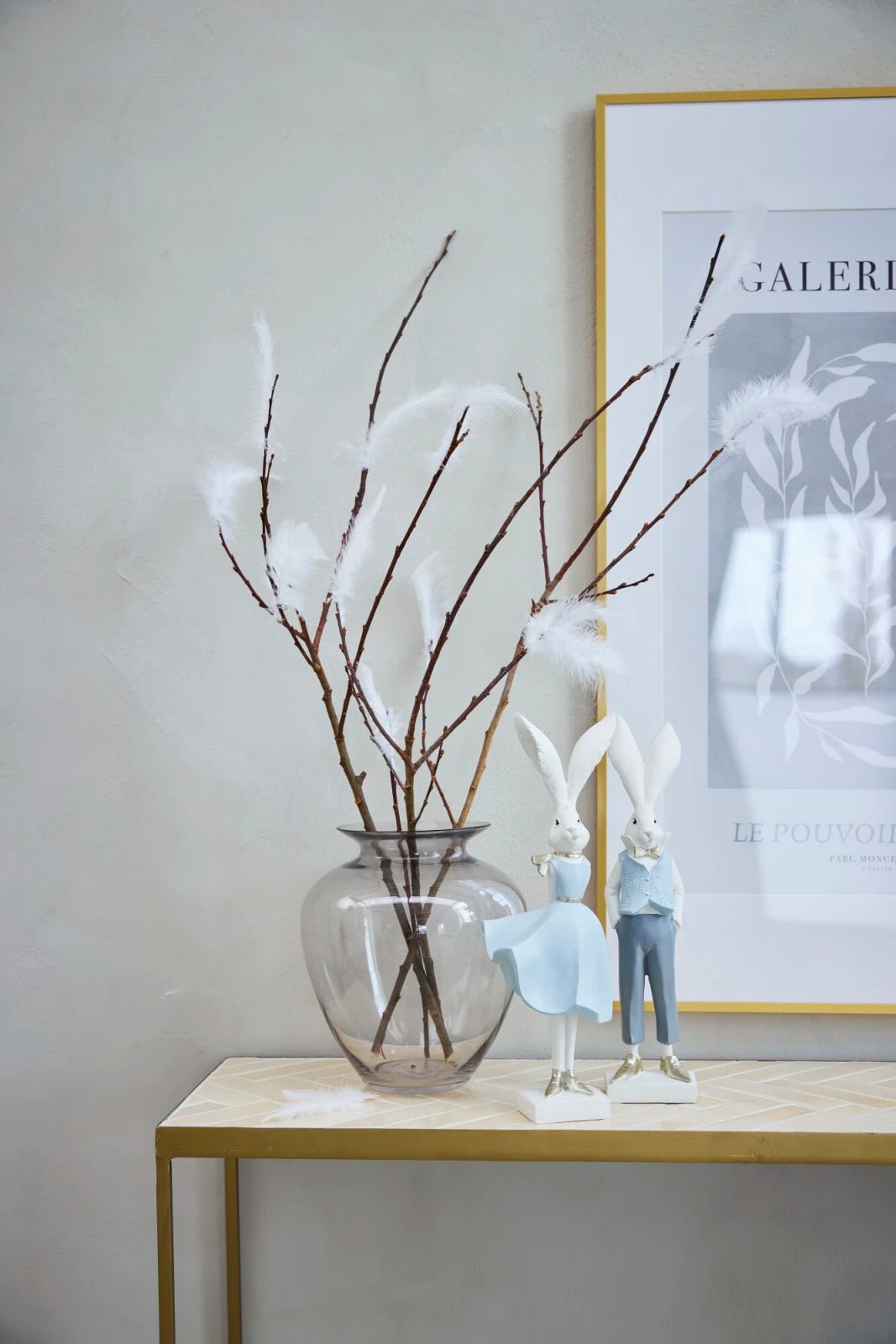 Lene Bjerre Milia vas H20.5, Ljusgrå - Azalea Home