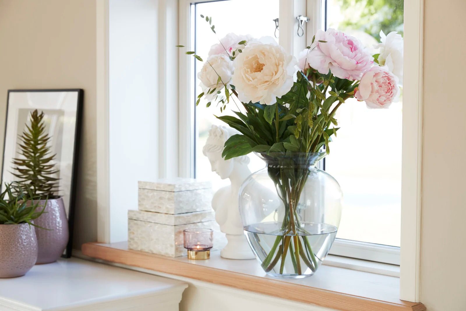 Lene Bjerre Milia vas H30, Ljusgrå - Azalea Home