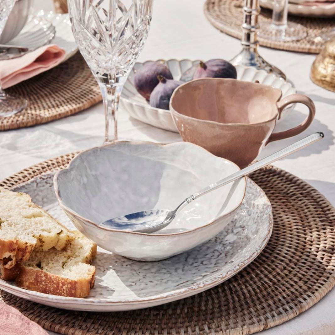 Lene Bjerre Milla skål Ø17, Vit - Azalea Home