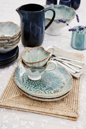 Lene Bjerre Milla tallrik Ø27, Grön - Azalea Home