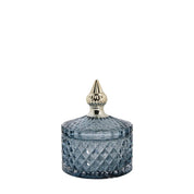 Lene Bjerre Miya Glasburk H10,5, Blå - Azalea Home