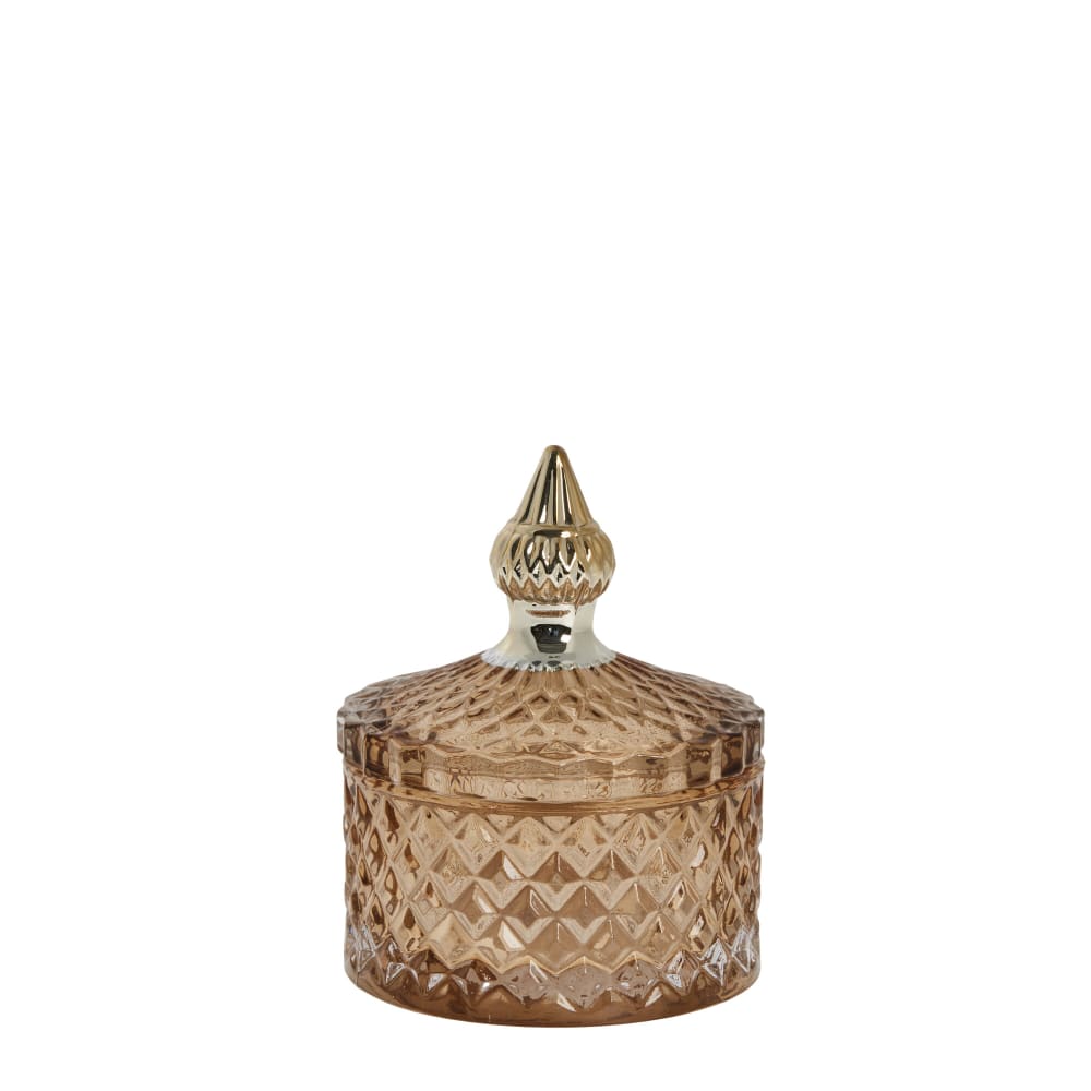 Lene Bjerre Miya Glasburk H10.5cm, Tigers Eye - Azalea Home