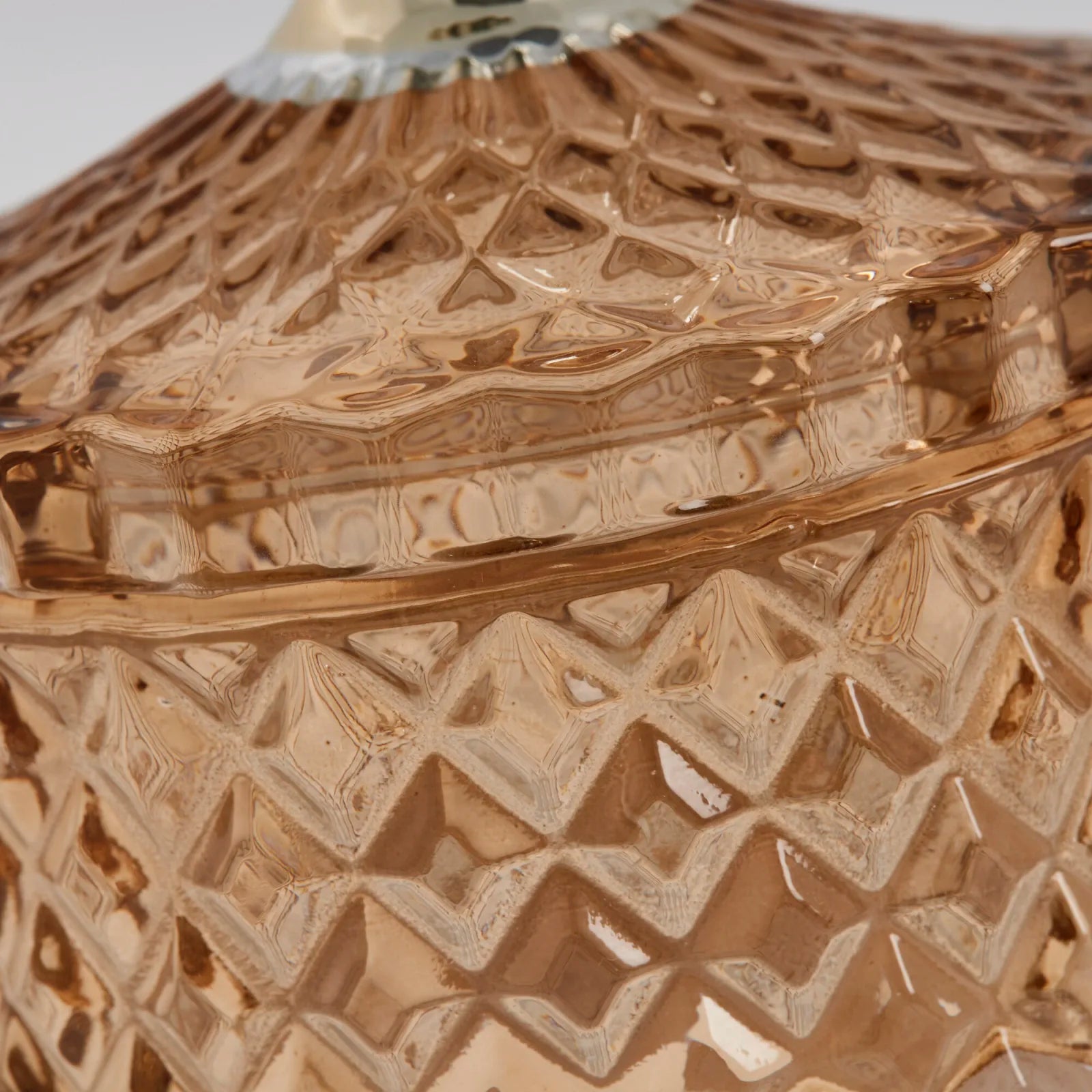 Lene Bjerre Miya Glasburk H10.5cm, Tigers Eye - Azalea Home