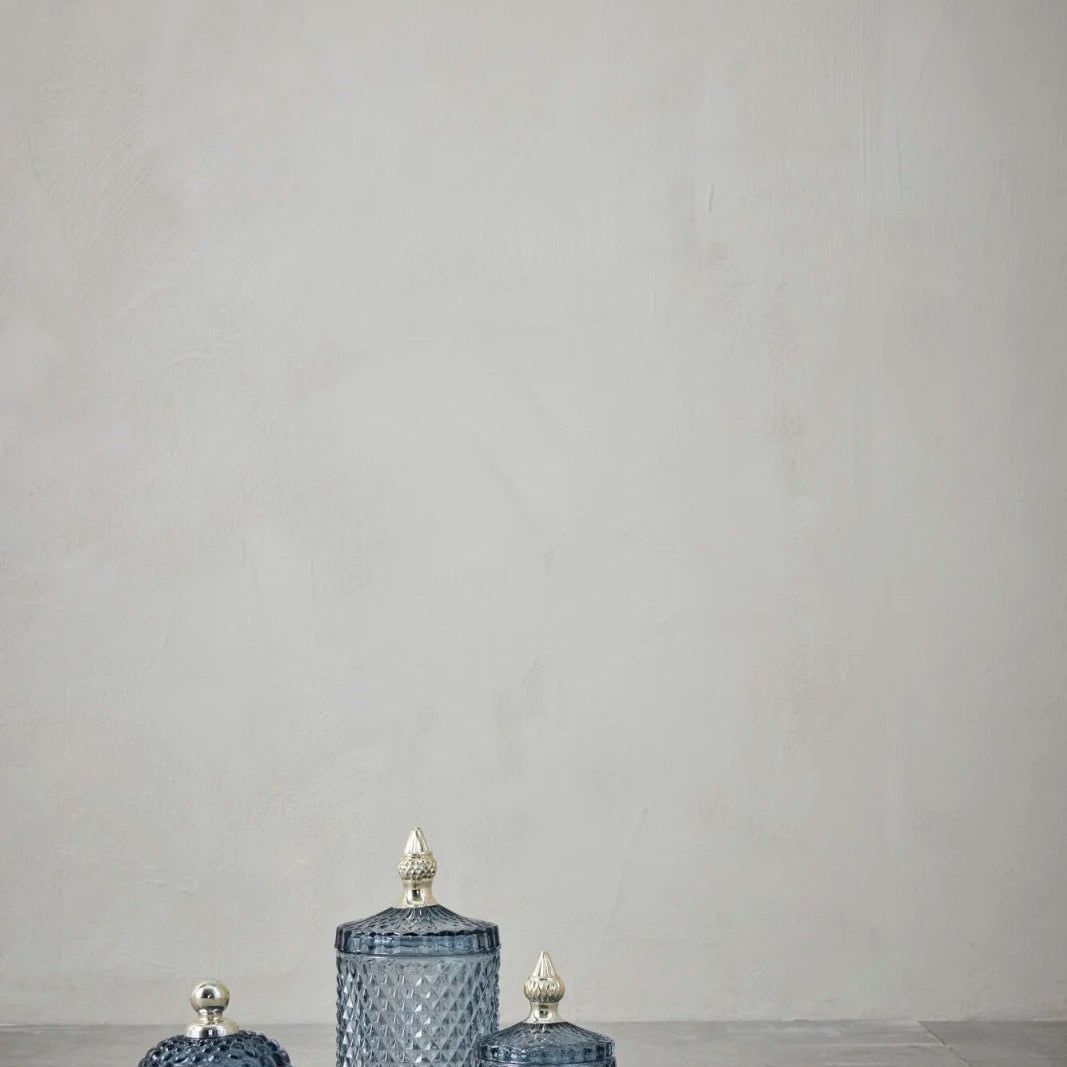 Lene Bjerre Miya Glasburk H11, Blå - Azalea Home