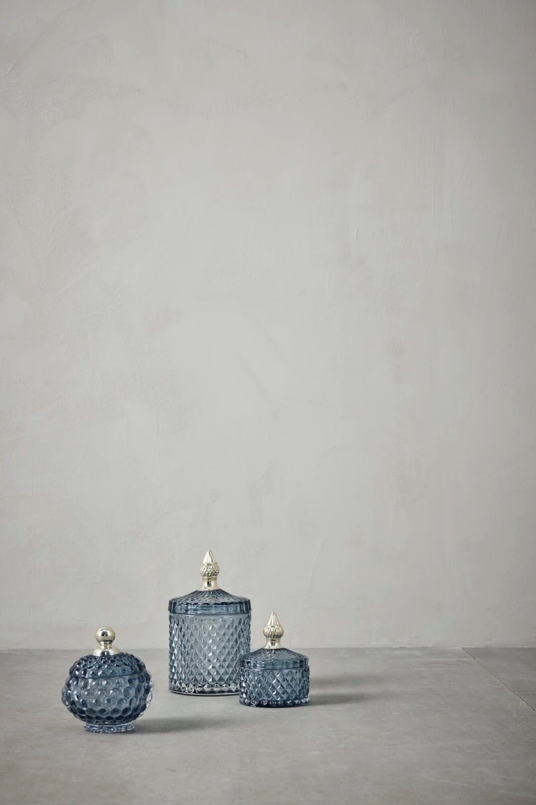 Lene Bjerre Miya Glasburk H11, Blå - Azalea Home