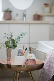 Lene Bjerre Miya Glasburk H11, Rose / Guld - Azalea Home