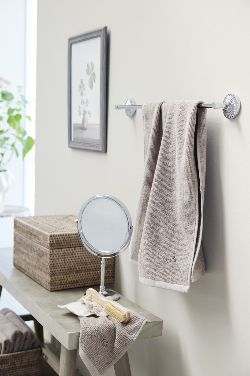 Lene Bjerre Molli badhandduk 140x70, Linen - Azalea Home