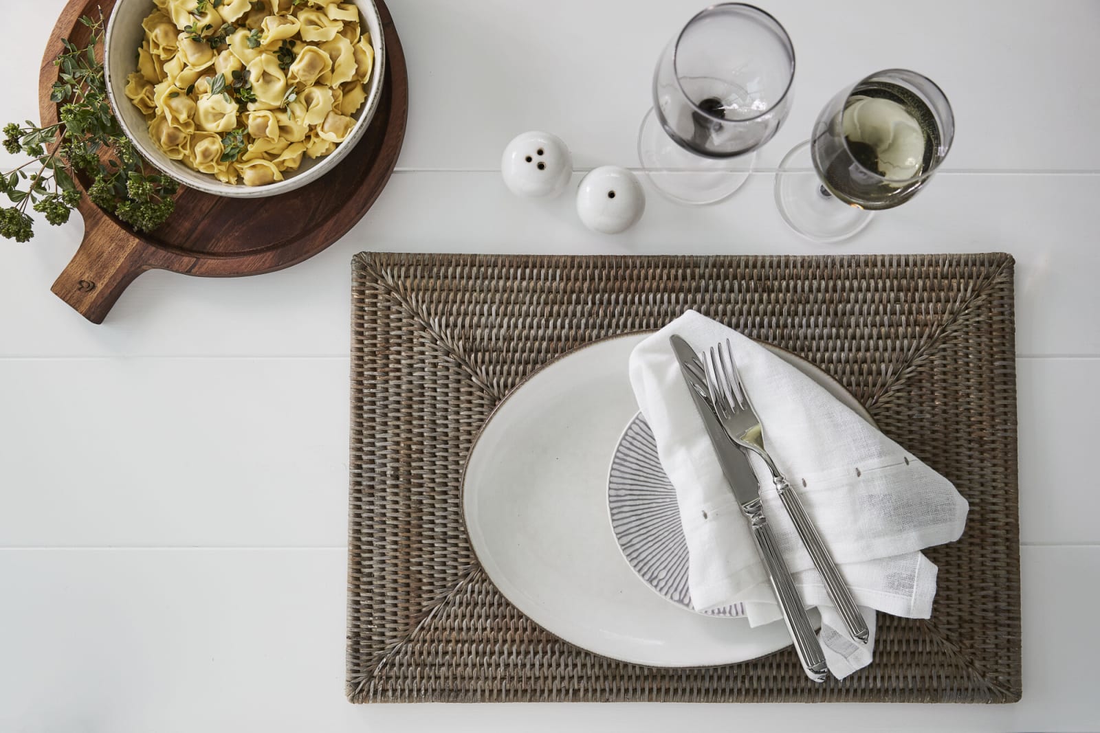 Lene Bjerre Norah Bordstablett 45x30, Natur - Azalea Home