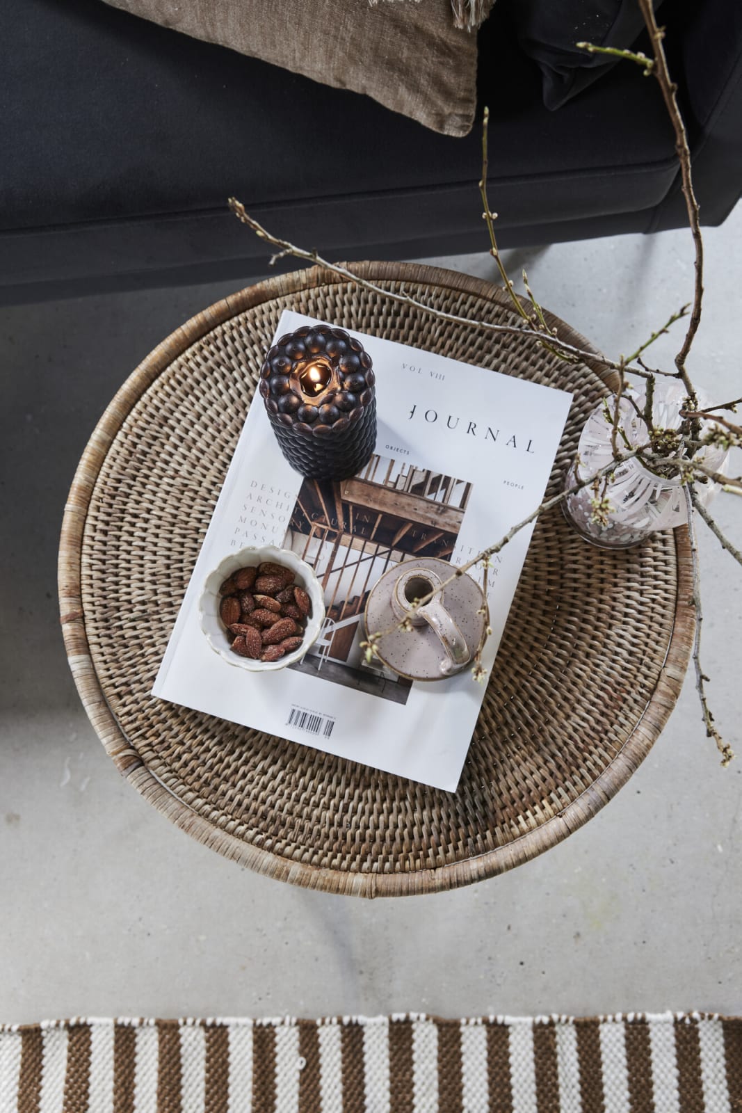 Lene Bjerre Norah Sidobord 2 - Pack, Natur - Azalea Home