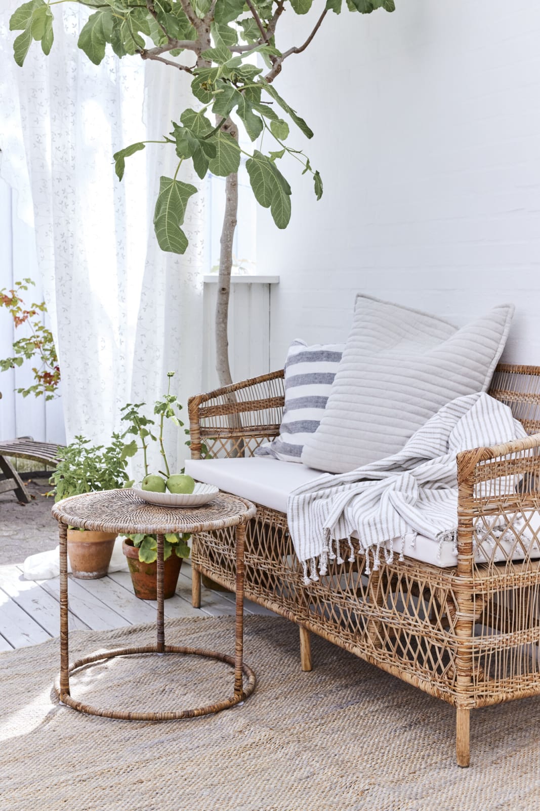 Lene Bjerre Norah Sidobord 2 - Pack, Natur - Azalea Home