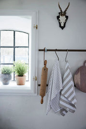 Lene Bjerre Olivia kökshandduk 70x50 cm, Off White / Linen - Azalea Home