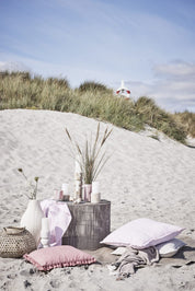 Lene Bjerre Oville kudde 50x50 cm, Coral - Azalea Home