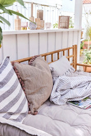 Lene Bjerre Oville Prydnadskudde 50x50 cm, Beige - Azalea Home