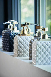 Lene Bjerre Portia Tvålpump H16, Vit / Silver - Azalea Home