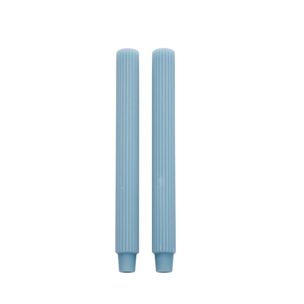 Lene Bjerre Ribbed Kronljus H25, Blå - Azalea Home