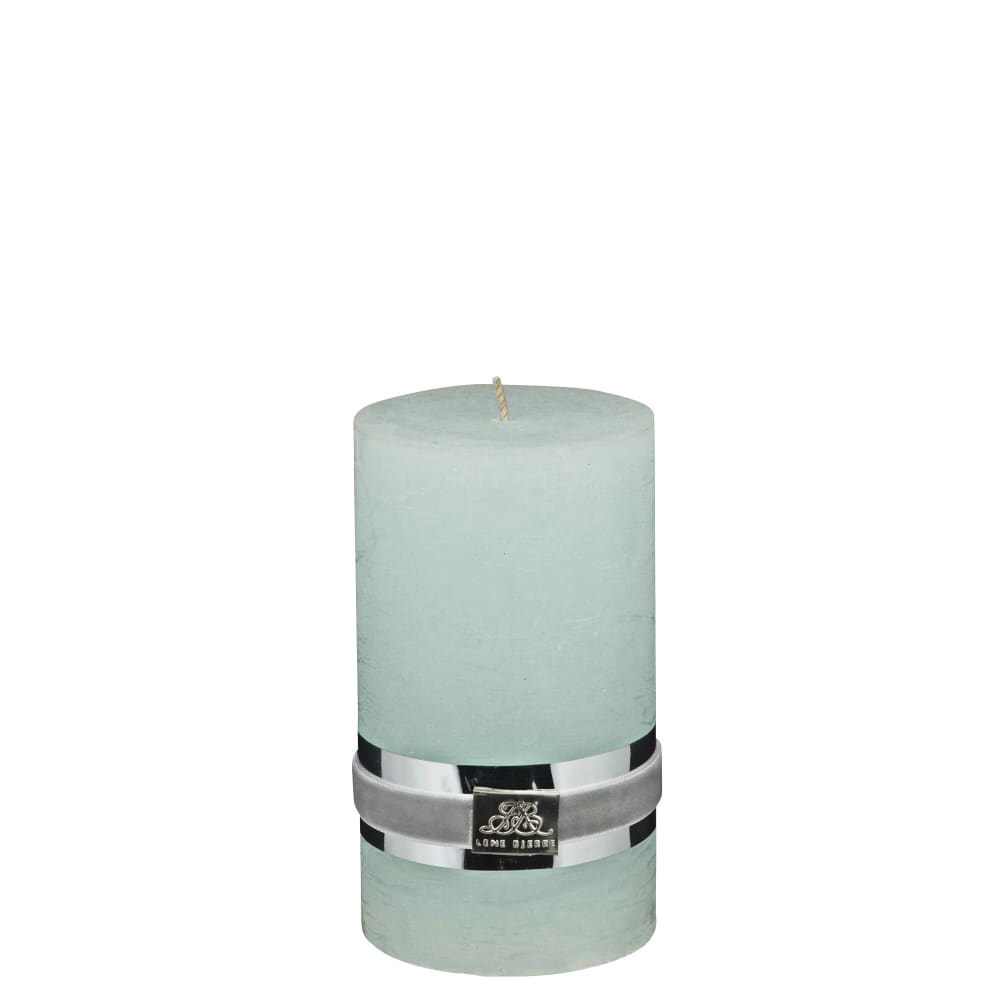 Lene Bjerre Rustik Blockljus H12,5, Mint - Azalea Home