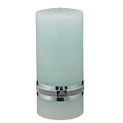Lene Bjerre Rustik Blockljus H20, Mint - Azalea Home