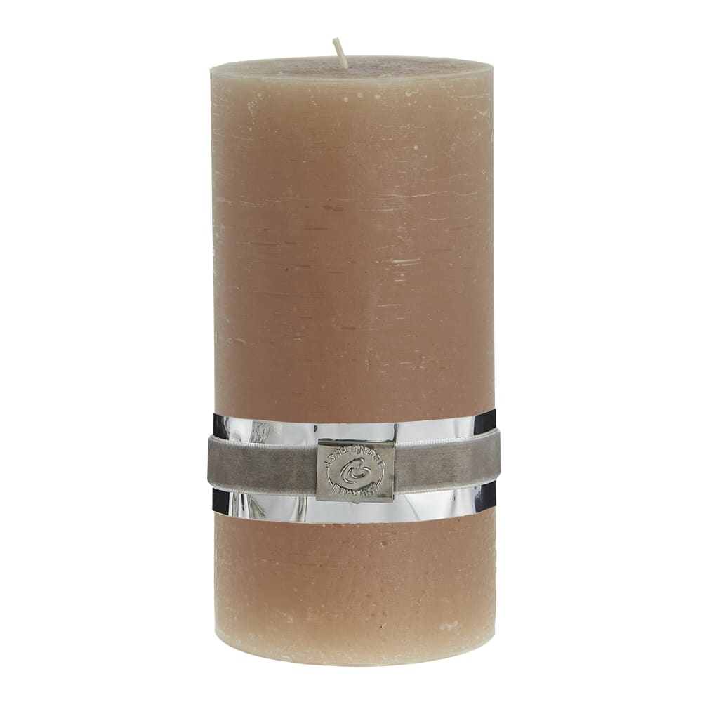 Lene Bjerre Rustik Blockljus H20, Tigers Eye - Azalea Home