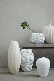 Lene Bjerre Sannia vas H37,5, Vit - Azalea Home