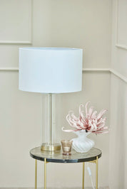 Lene Bjerre Sarille bordslampa, Klar / Guld - Azalea Home