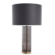 Lene Bjerre Sarille bordslampa, Smoke / Guld - Azalea Home