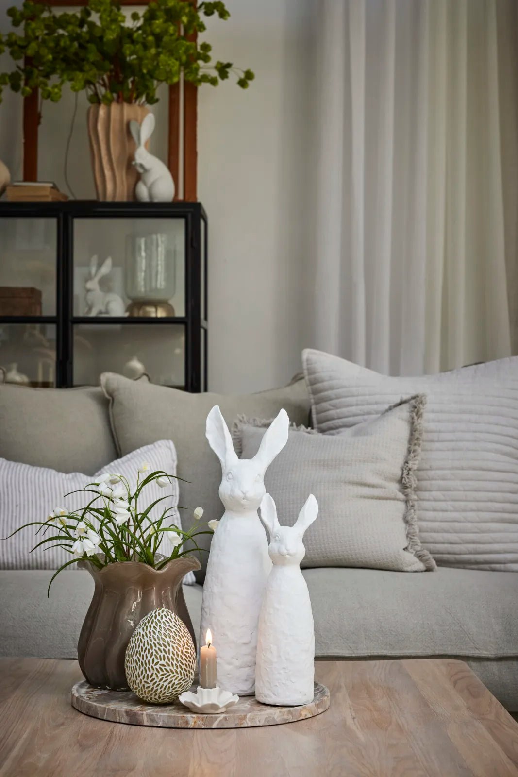 Lene Bjerre Scarlett vas H20, Beige - Azalea Home