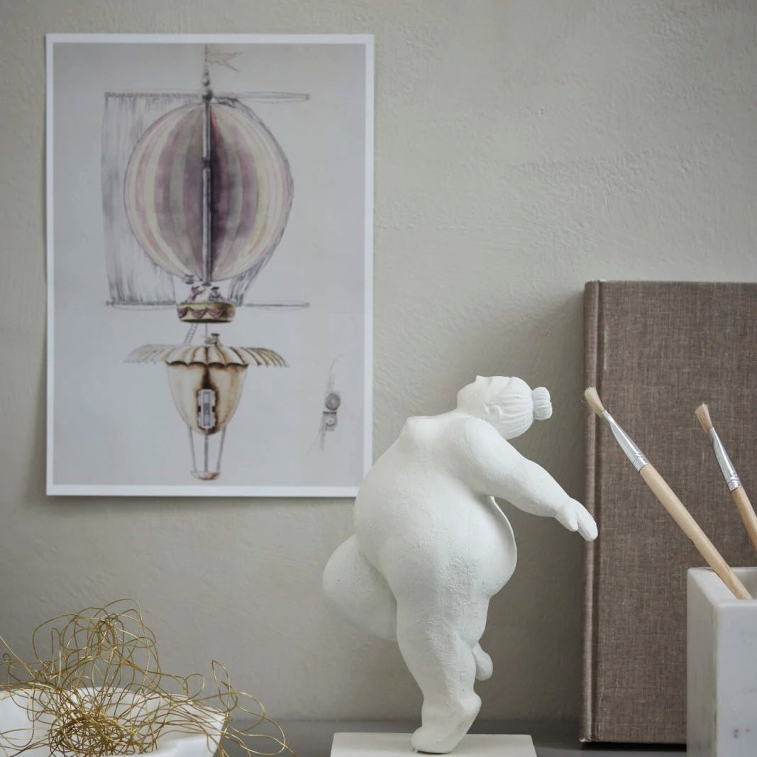 Lene Bjerre Serafina Dekoration H23cm, Vit - Azalea Home