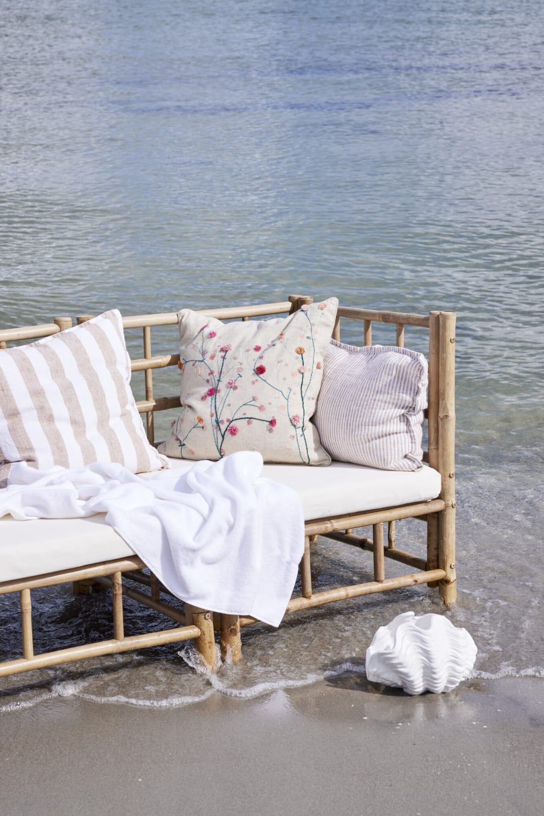 Lene Bjerre Sheline Skulptur H18, Vit - Azalea Home