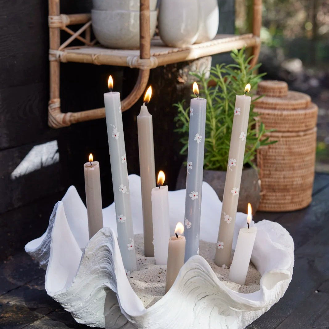 Lene Bjerre Shella Skulptur H18.5, Vit - Azalea Home