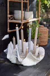 Lene Bjerre Shella Skulptur H18.5, Vit - Azalea Home