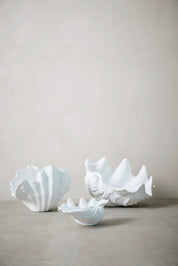 Lene Bjerre Shella Skulptur H23, Vit - Azalea Home
