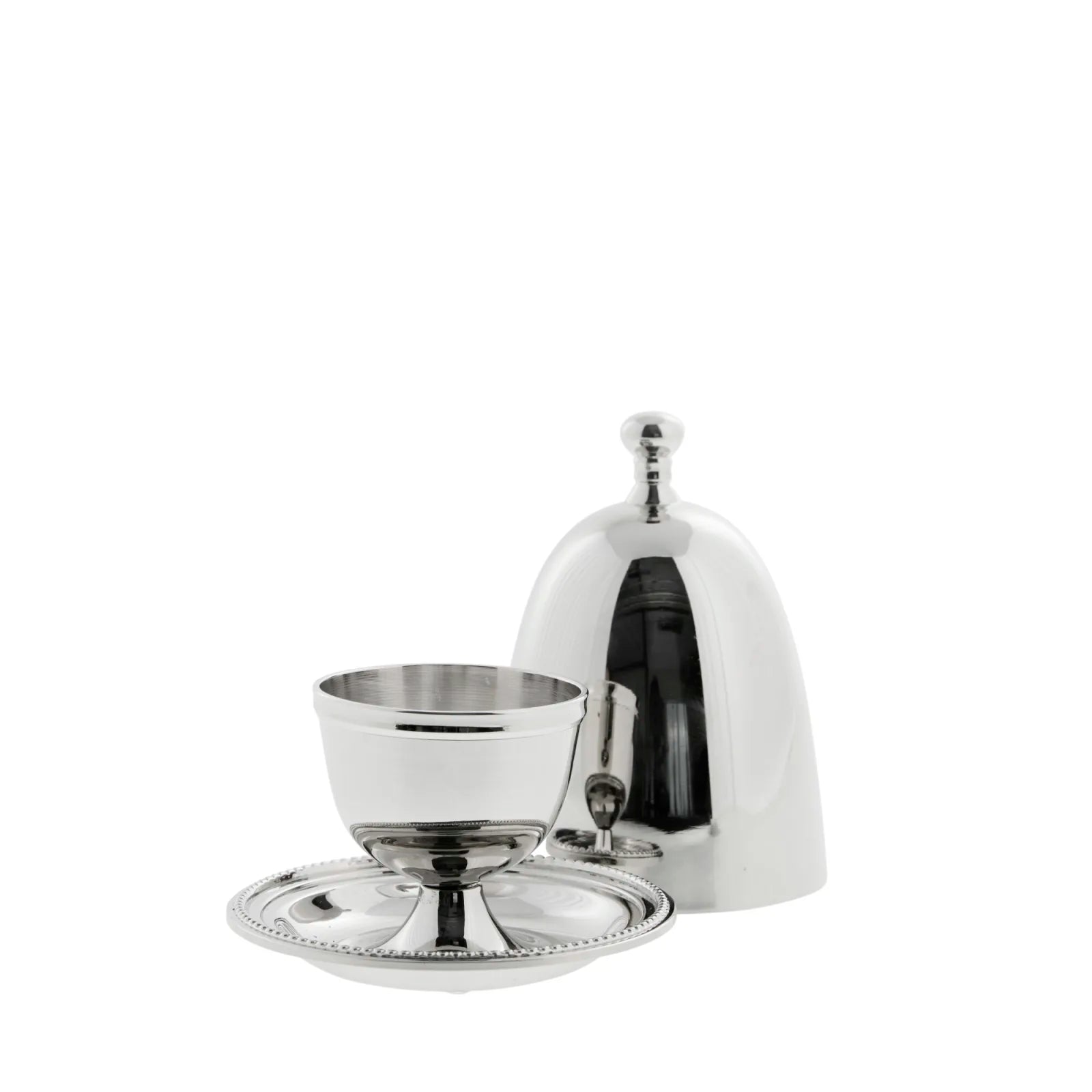 Lene Bjerre Sigrid äggkopp H10 cm, Silver - Azalea Home