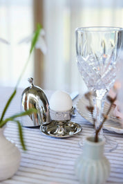 Lene Bjerre Sigrid äggkopp H10 cm, Silver - Azalea Home