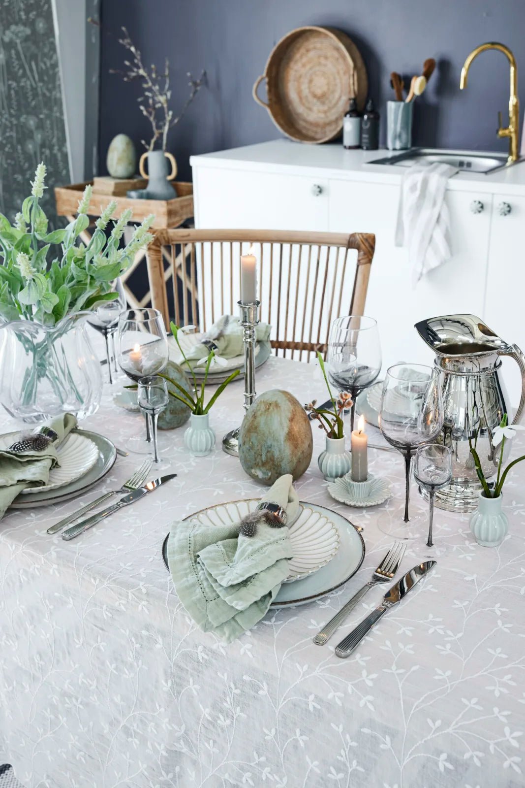 Lene Bjerre Sigrid Kanna H25,5 cm, Silver - Azalea Home