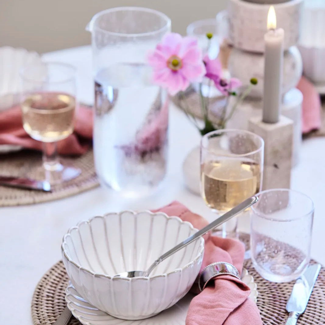 Lene Bjerre Sigrid servettring H3 cm, Silver - Azalea Home