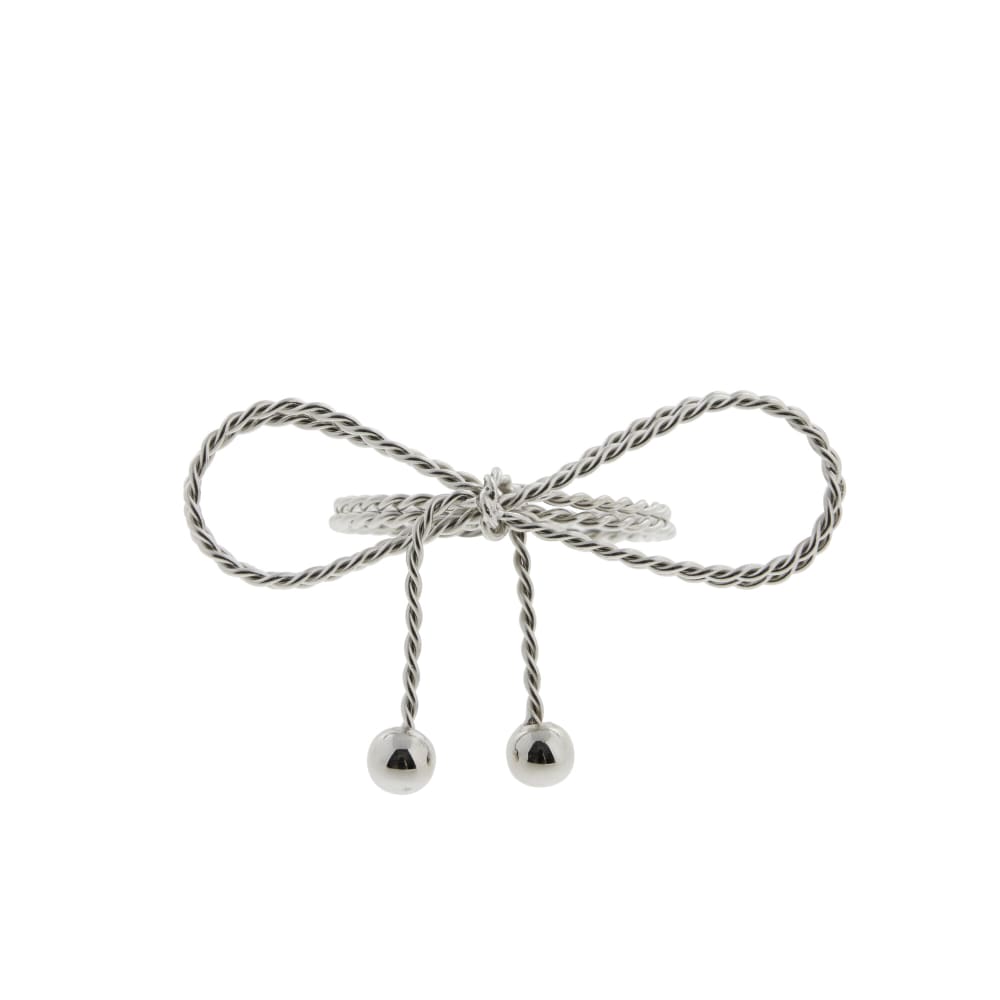 Lene Bjerre Sigrid servettring H5 cm, Silver - Azalea Home
