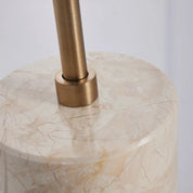 Lene Bjerre Sofillia Bordslampa H53, Linen / guld - Azalea Home
