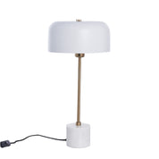 Lene Bjerre Sofillia Bordslampa H53, vit / guld - Azalea Home