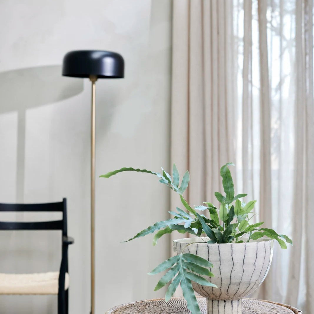 Lene Bjerre Sofillia golvlampa H150cm marmor, Svart - Azalea Home